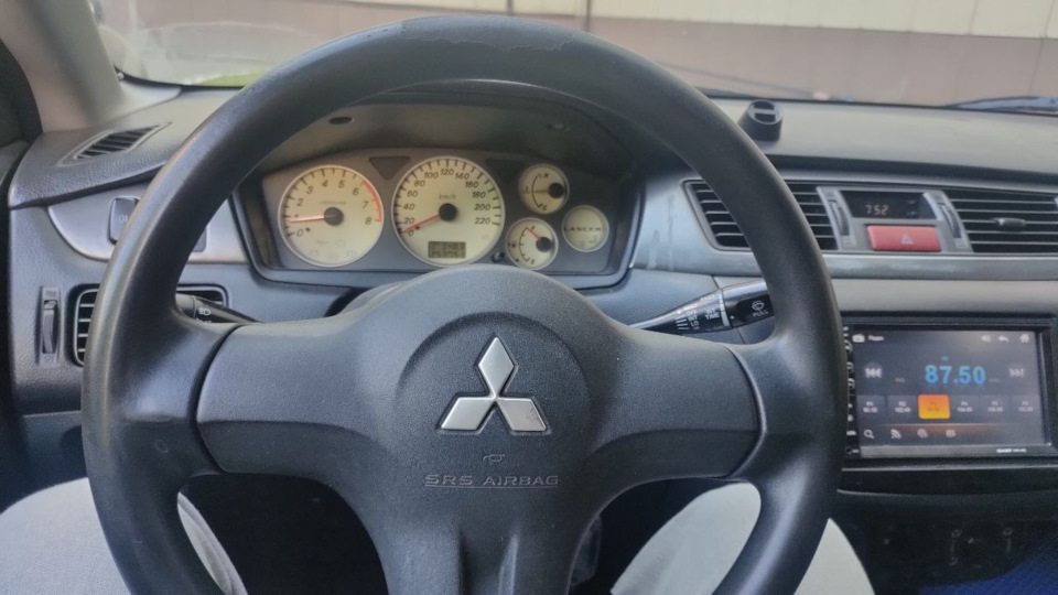 Замена магнитолы на Bos Mini A7 — Mitsubishi Lancer IX, 1,6 л, 2006 ...