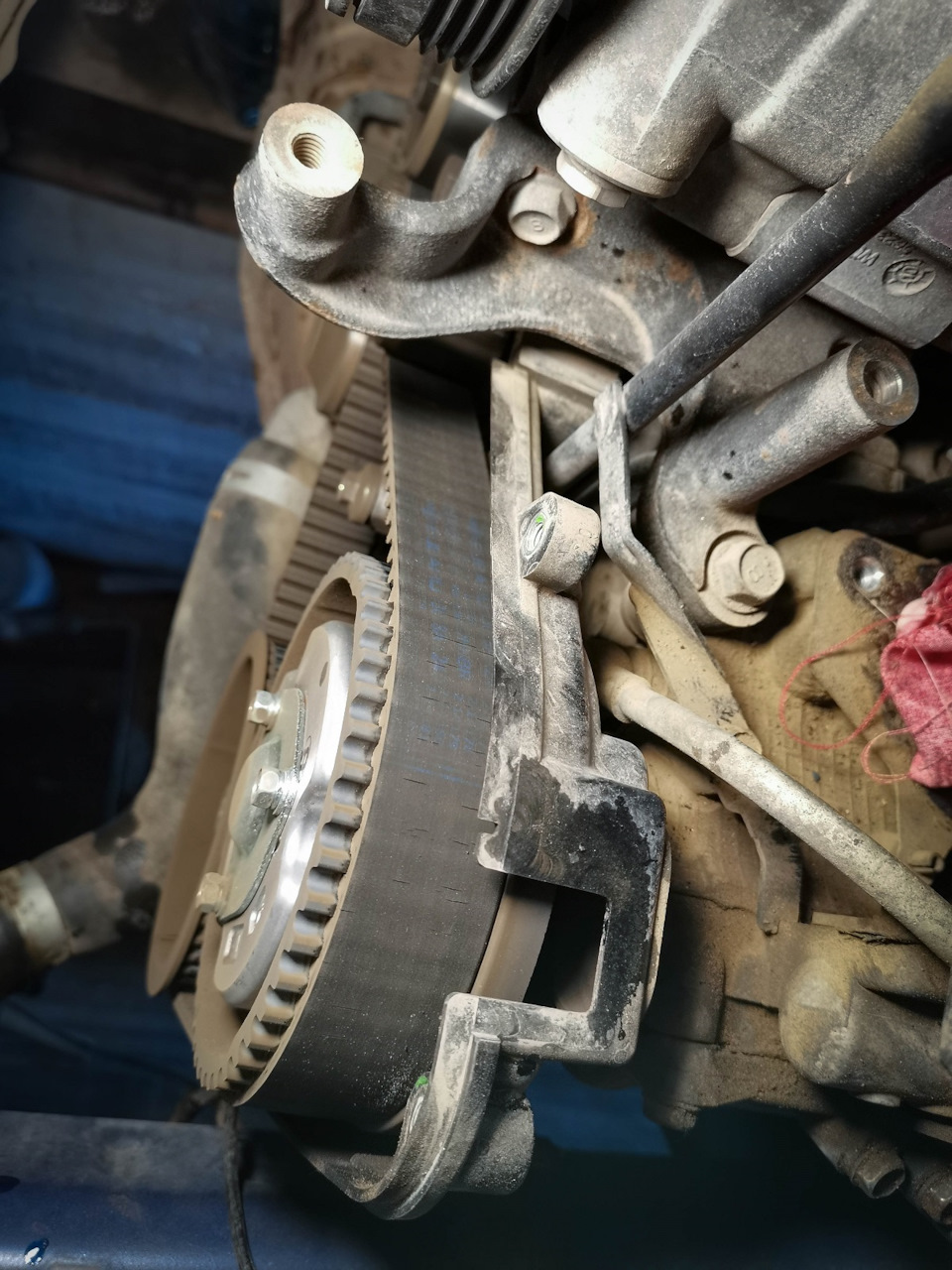 Ремень весь в трещинах — Subaru Forester (SH)