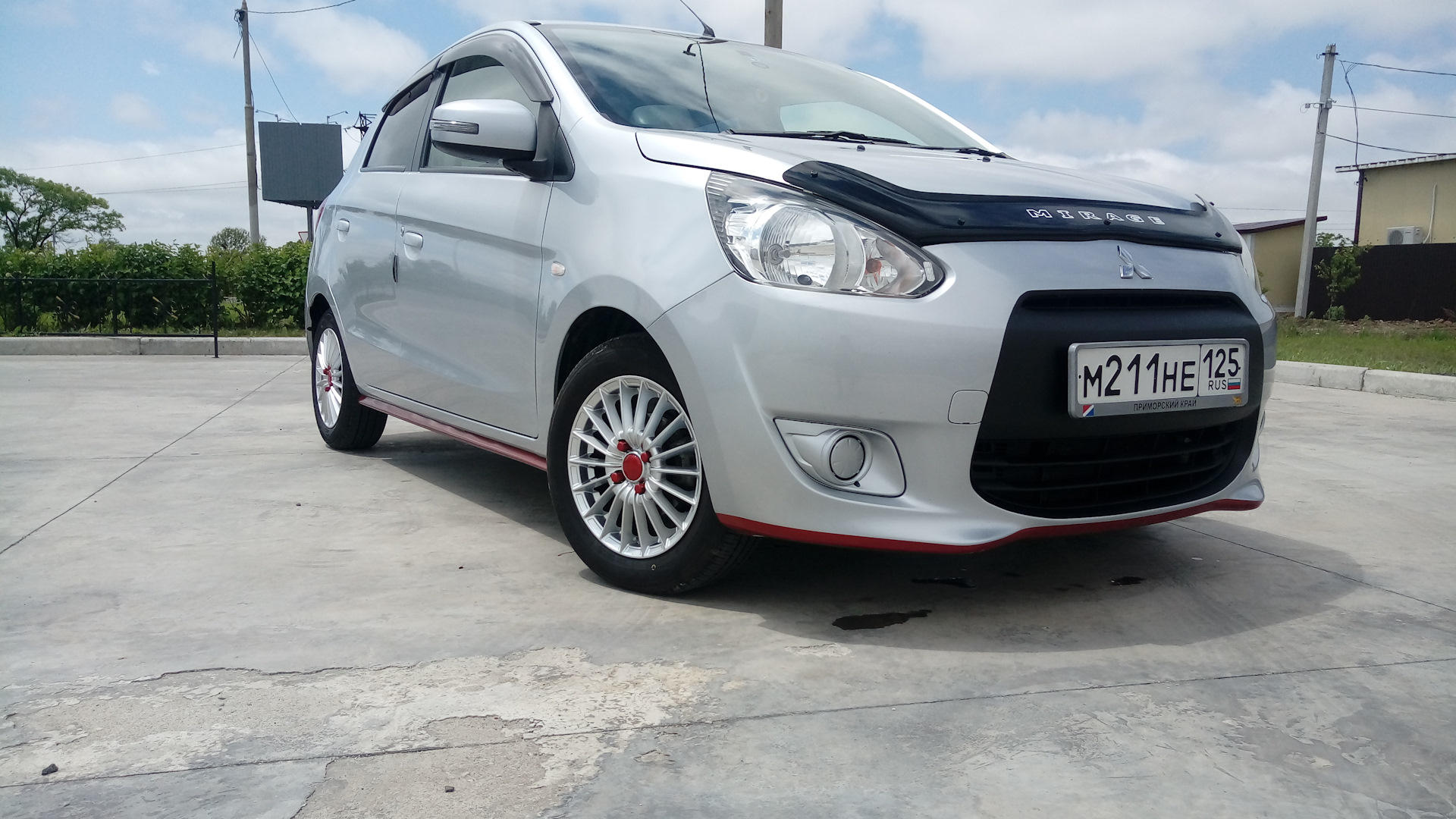 Mitsubishi Mirage (6G) 1.0 бензиновый 2013 | на DRIVE2