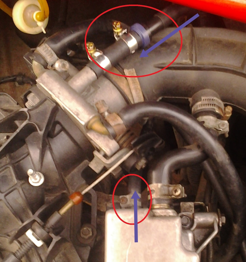 PVC клапан — Lada Калина Универсал (1G)