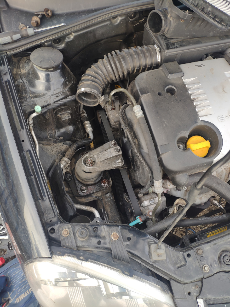 Замена правой гидроопоры. Лачетти — Chevrolet Lacetti Sedan, 1,8 л ...