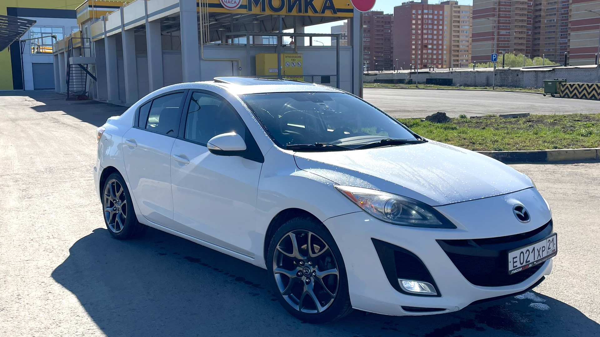 Mazda 3 (2G) BL 2.5 бензиновый 2010 | 2.5 АТ «Белоснежка» на DRIVE2