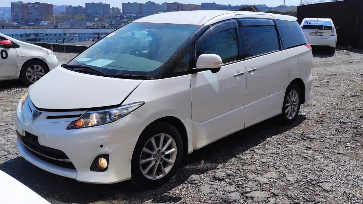 Toyota Estima (III) 2.4 бензиновый 2010 | Белый корабль на DRIVE2