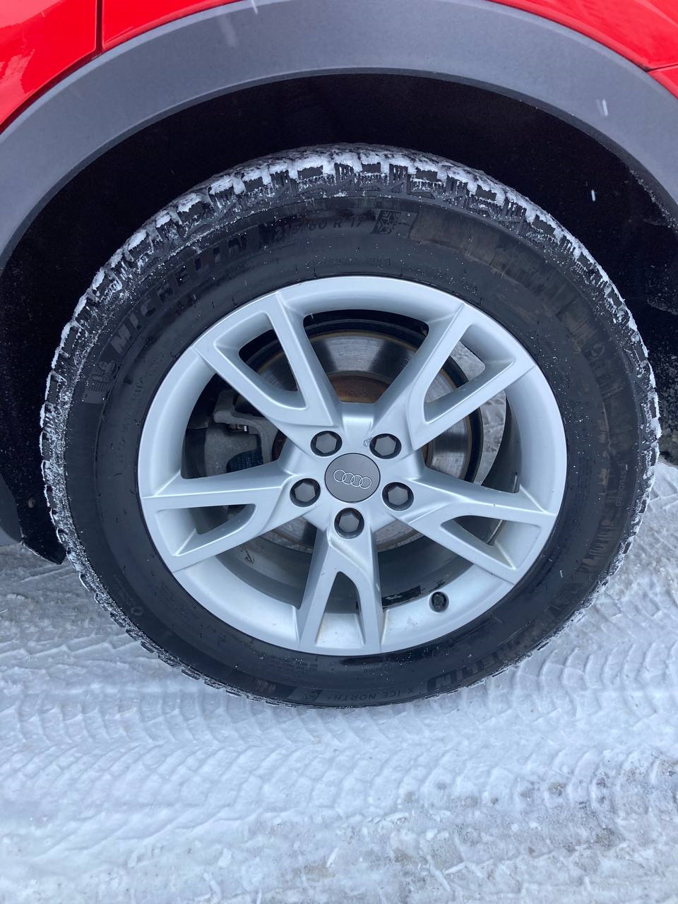 Замена зимней резины Nokian Hakkapeliitta 8 на Michelin X-ice north 4 ...