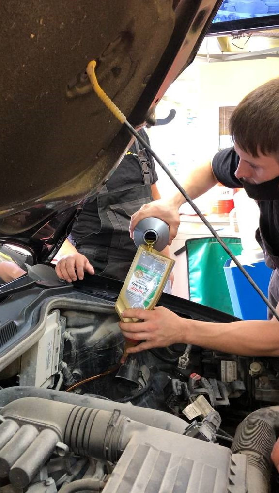 Замена масла в ДСГ в Масломарте — Volkswagen Polo Sedan GT, 1,4 л, 2017 ...