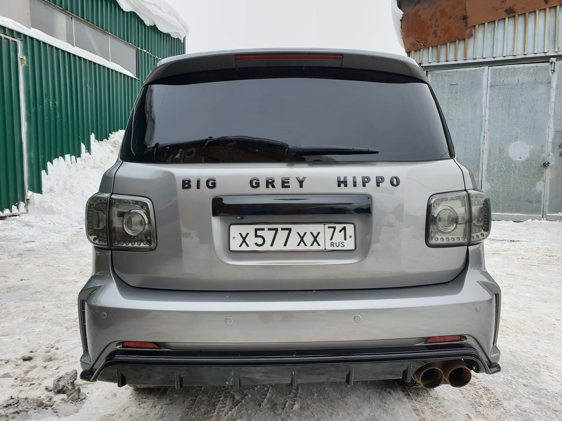Big grey. Nissan Patrol y62 Стайлинг. Биг грей Хиппо. Big Grey Hippo. Big Grey Hippo Nissan.