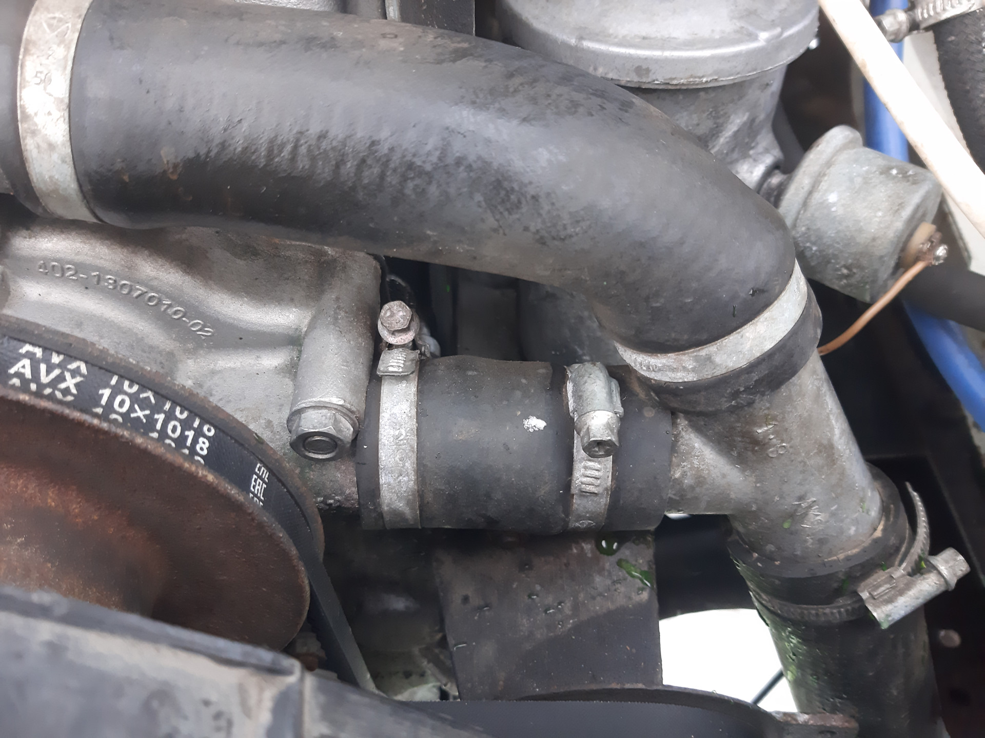 2️⃣6️⃣ Установка ГБЦ ЗМЗ — 402, силиконовые шланги "CS-20" — ГАЗ Газель ...