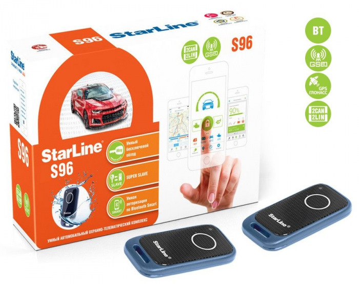 StarLine S96 BT GSM и кнопка старт/стоп — Lada Vesta SW (1G), 1,8 л ...