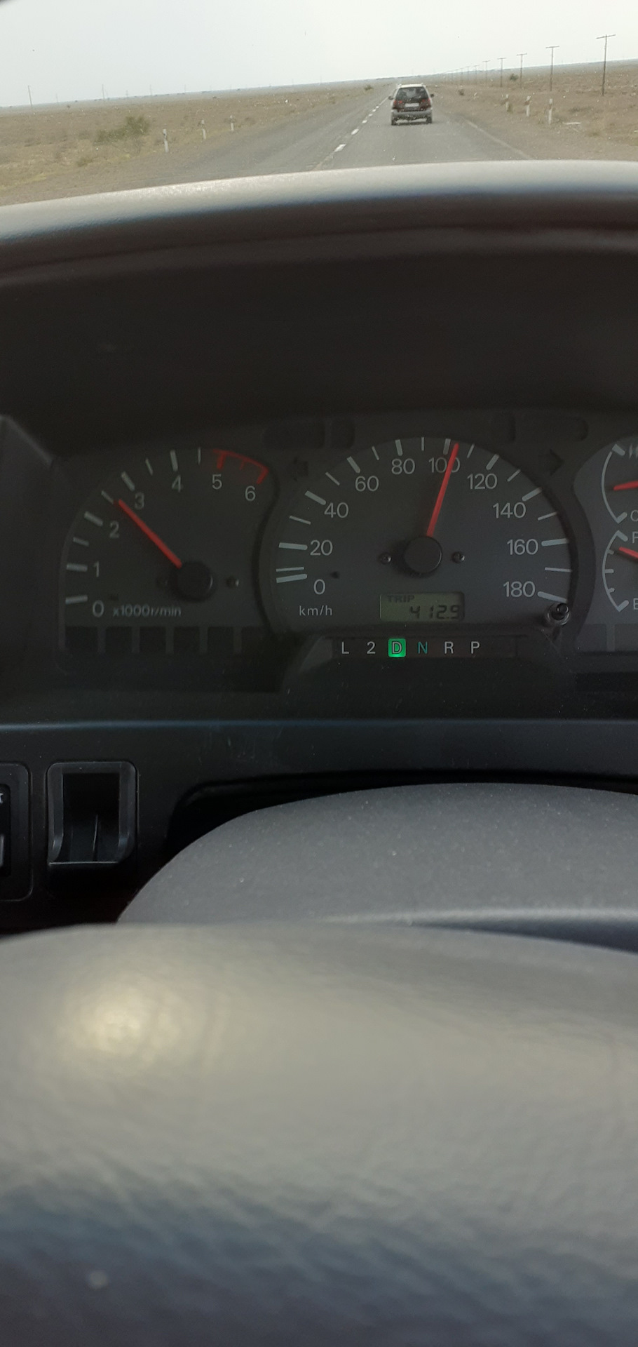 А какие обороты у Вас при 100км/ч? — Mitsubishi Delica (L400), 2,8 л ...