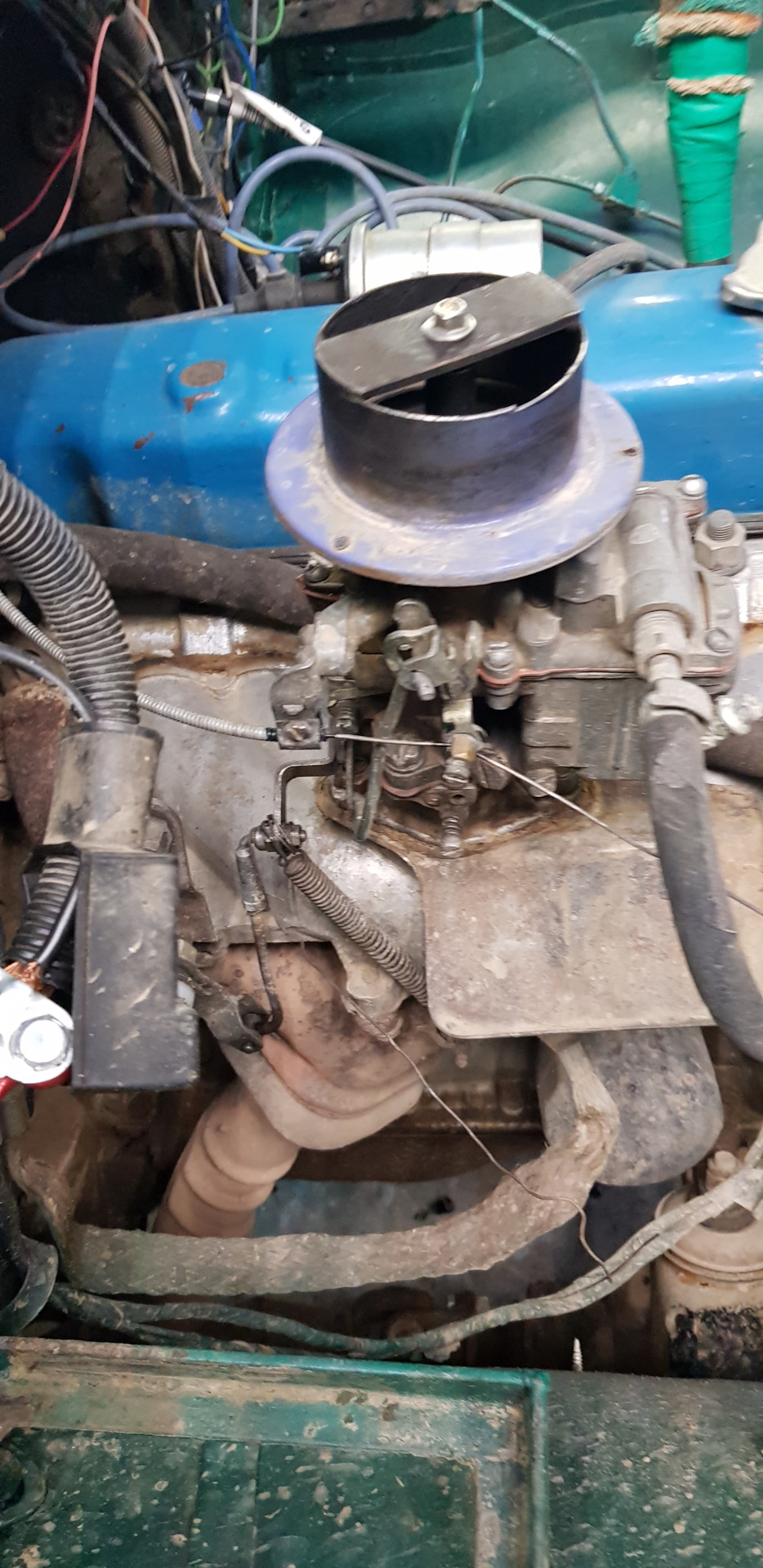 Тросик газа 21083 на УАЗ — УАЗ 31512, 2,5 л, 1986 года | своими руками ...