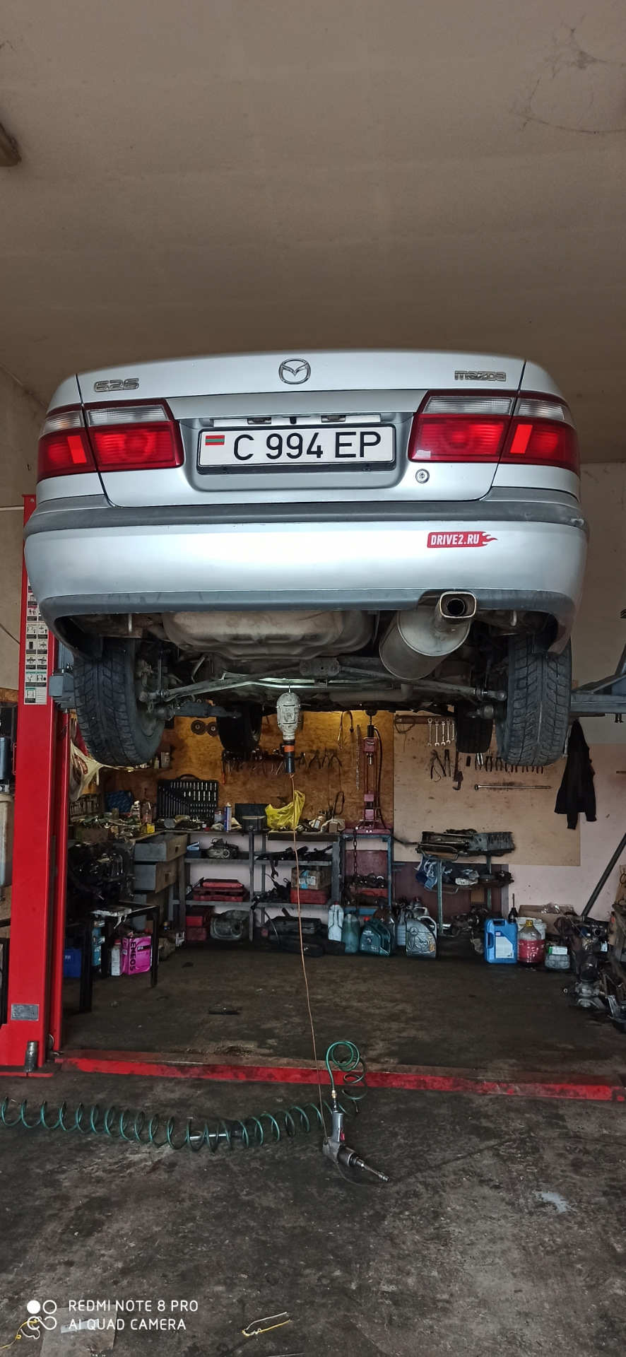 Меняем сайлентблоки — Mazda 626 V (GF), 2 л, 1998 года | запчасти | DRIVE2
