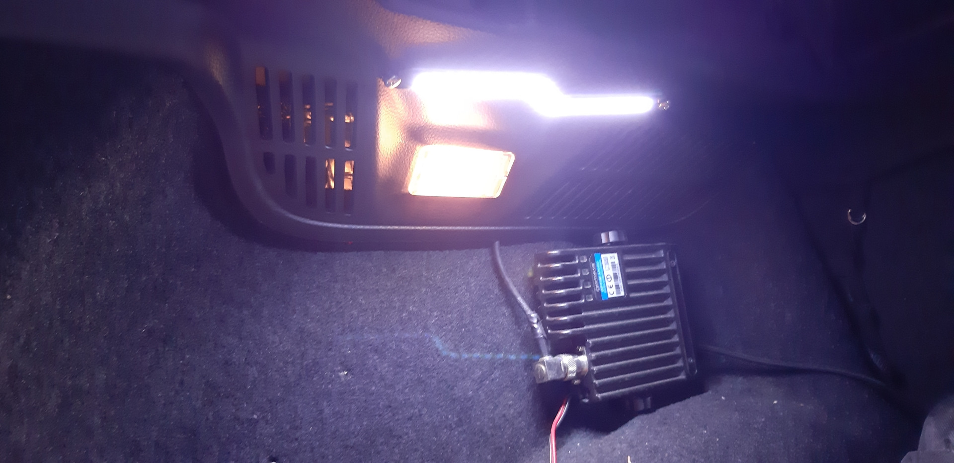 Подсветка багажника — Nissan Qashqai (2G), 1,6 л, 2017 года | своими ...