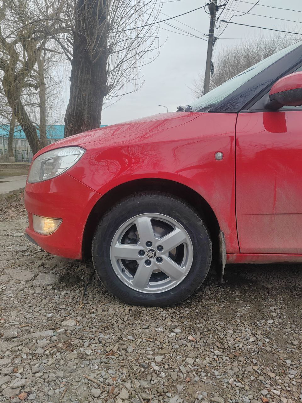 R15 на лето — Skoda Fabia Mk2, 1,4 л, 2014 года | колёсные диски | DRIVE2