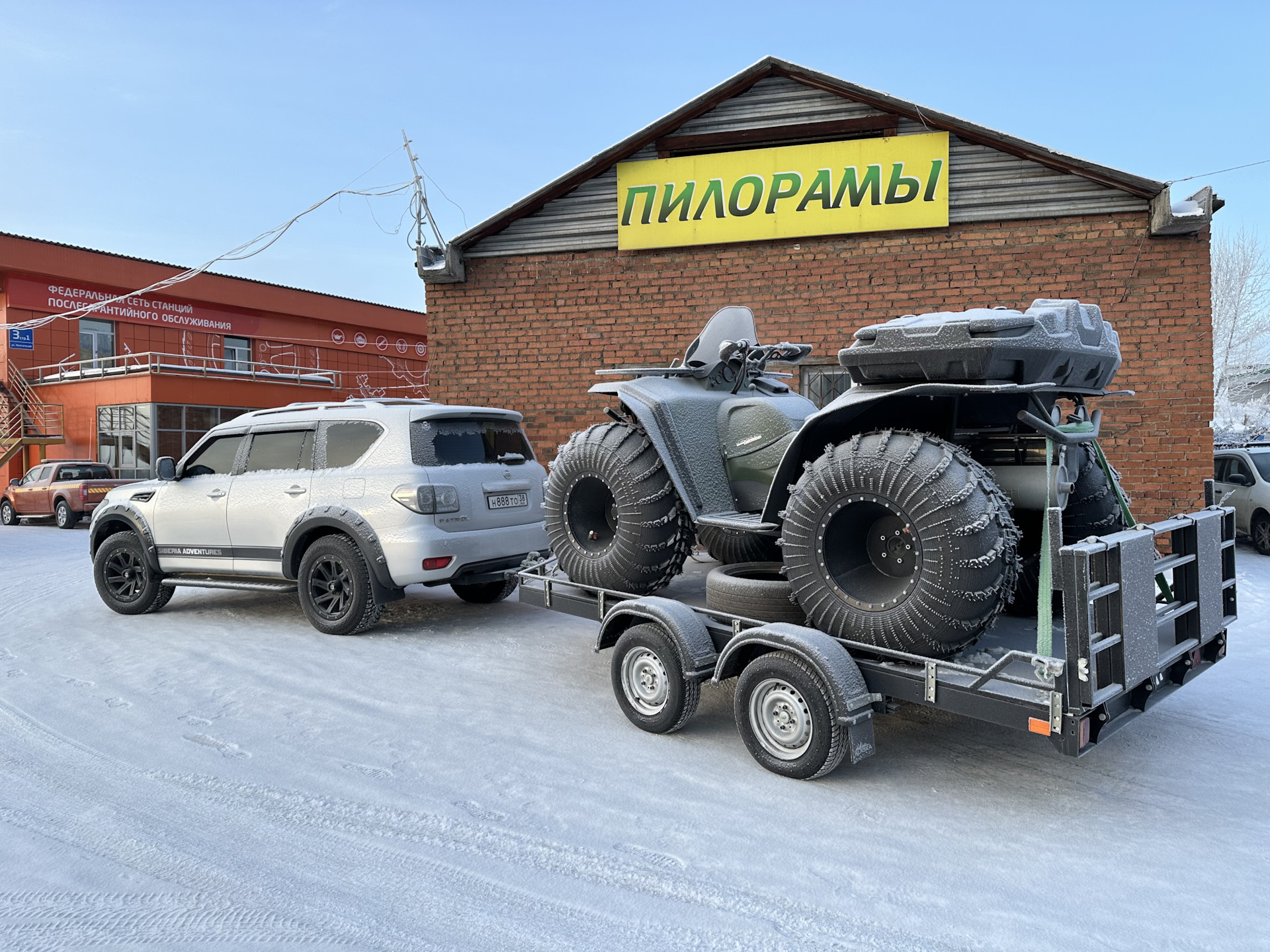 Как часто и какой максимальный вес таскаете? — Nissan Patrol (Y62), 5,6 л,  2011 года | наблюдение | DRIVE2