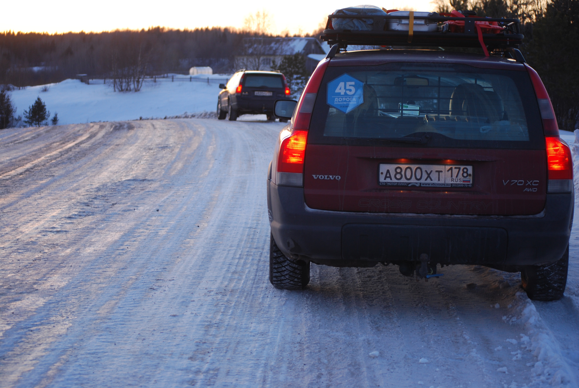 Часть I. Две вольвы едут не в самосервис. [СПб-Онега] — Volvo XC70 II, 2,4  л, 2001 года | путешествие | DRIVE2