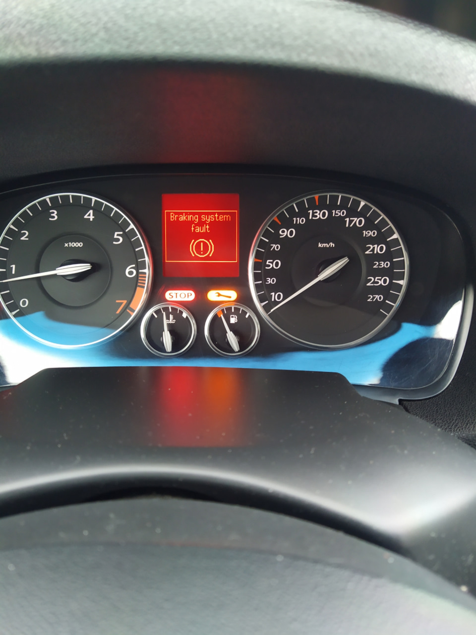 Ошибка — Renault Laguna III, 2 л, 2008 года | поломка | DRIVE2