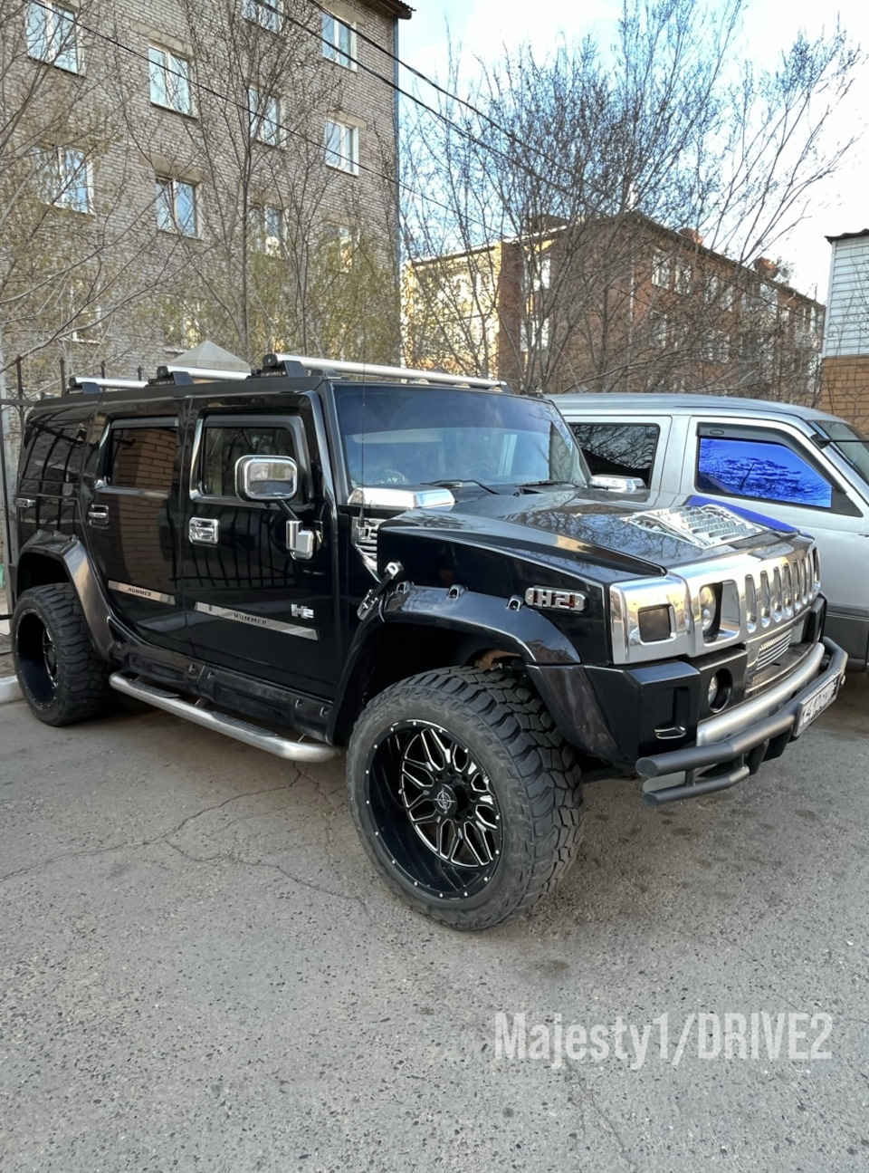 Рубрика Авто Бурятии чёрный Hummer H2 — DRIVE2