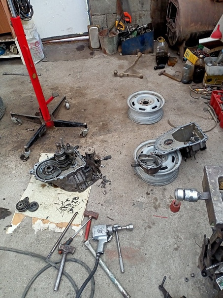 Переборка коробки, потекший антифриз и покатушки — Lada 2109, 1,3 л ...