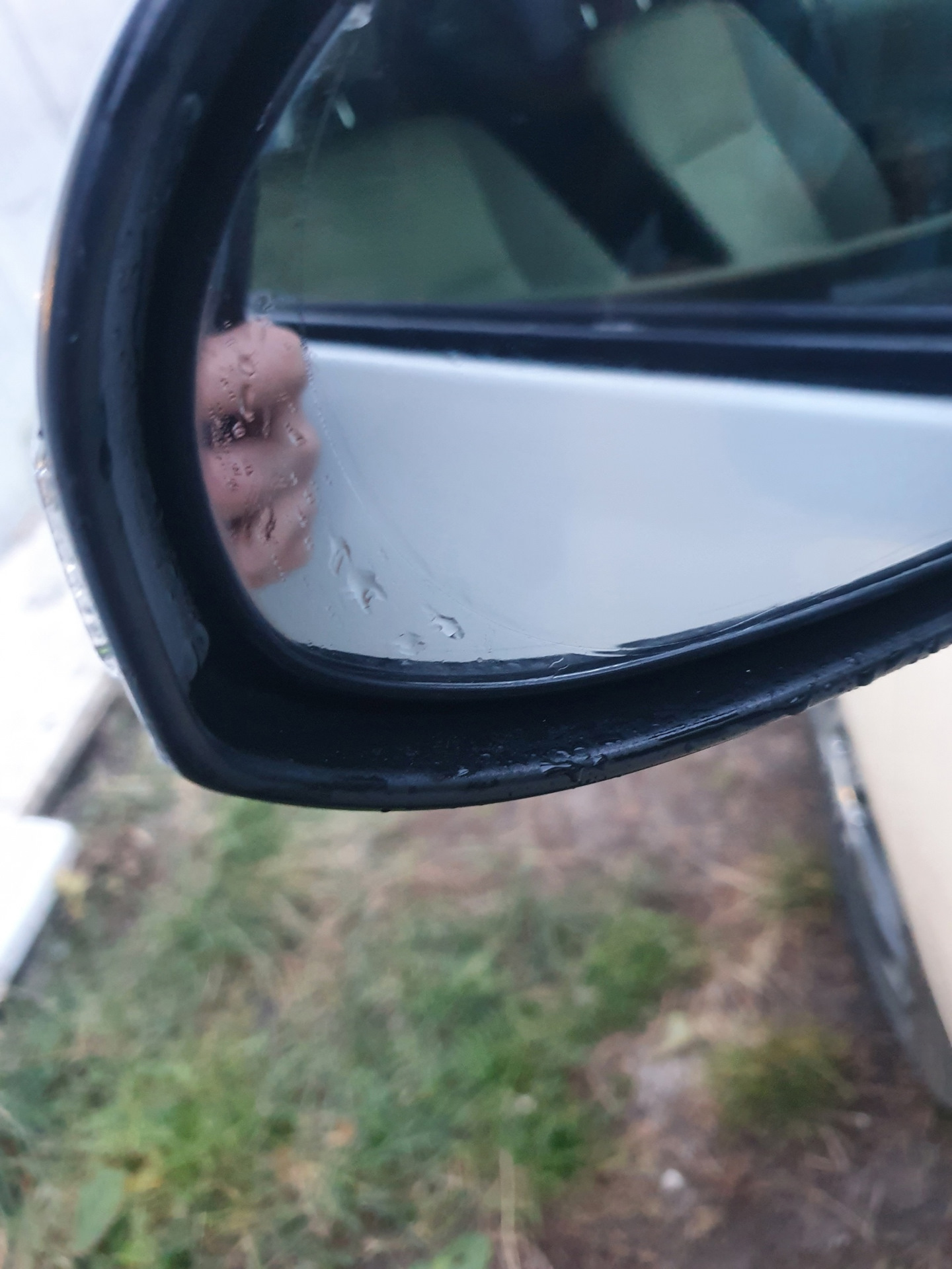 Пленка антидождь на зеркала заднего вида — Toyota Aqua, 1,5 л, 2012 ...