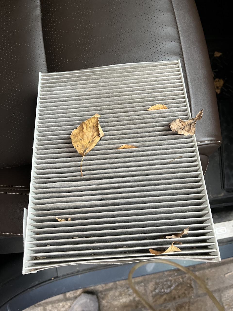 Достать так чтобы листва не упала в вентилятор практически не реально — Chery Tiggo 8 Pro