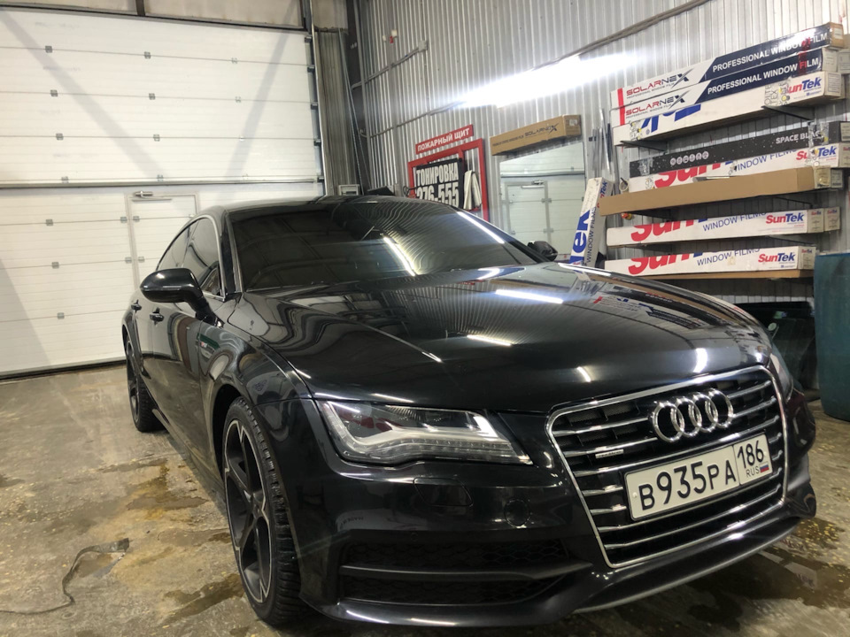 Тонировке быть — Audi A7 Sportback (1G), 3 л, 2012 года | стайлинг | DRIVE2