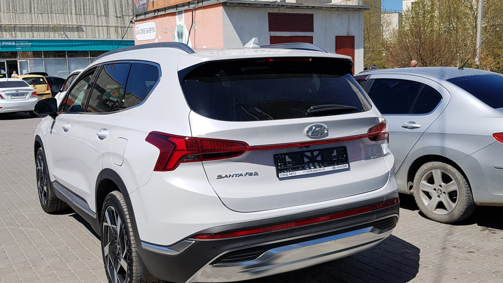 Hyundai Santa Fe (4G) 2.2 дизельный 2021 | 2,2 дизель High-tech+Exc на  DRIVE2