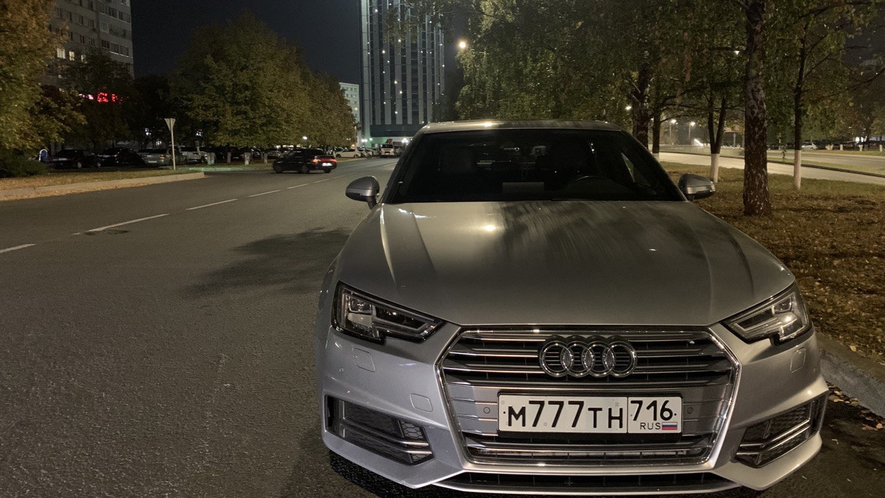 Audi A4 (B9) 2.0 бензиновый 2018 | Американская мечта на DRIVE2