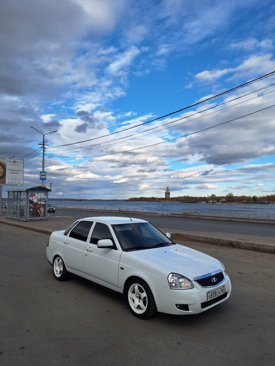 Фото в затоне — Lada Приора седан, 1,6 л, 2014 года | фотография | DRIVE2