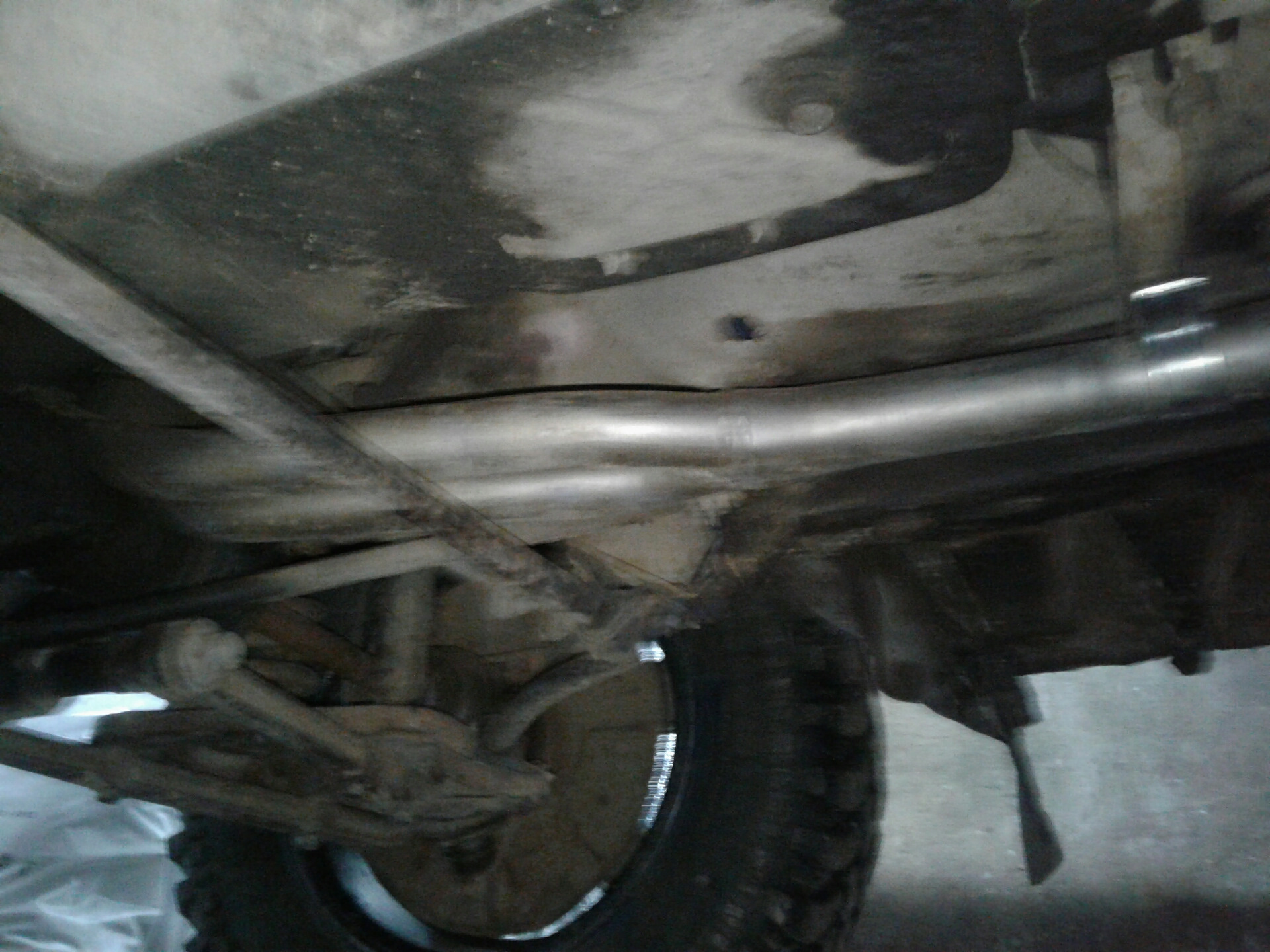 Замена штанов, труба вместо резонатора и по мелочам — Lada 4x4 3D, 1,7 ...