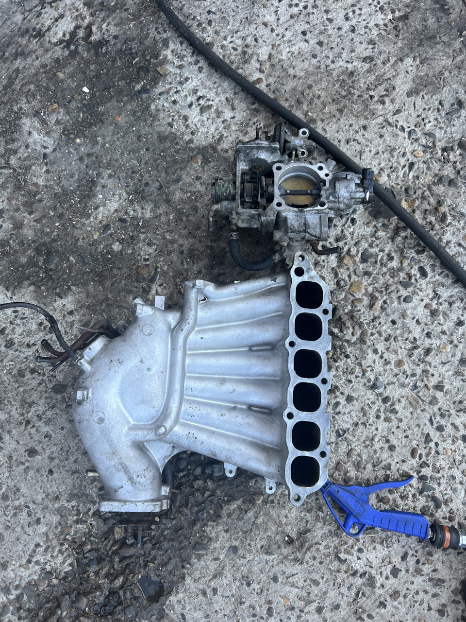 Настройка дроссельной заслонки на 6а13 — Mitsubishi Galant (8G), 2,5 л ...