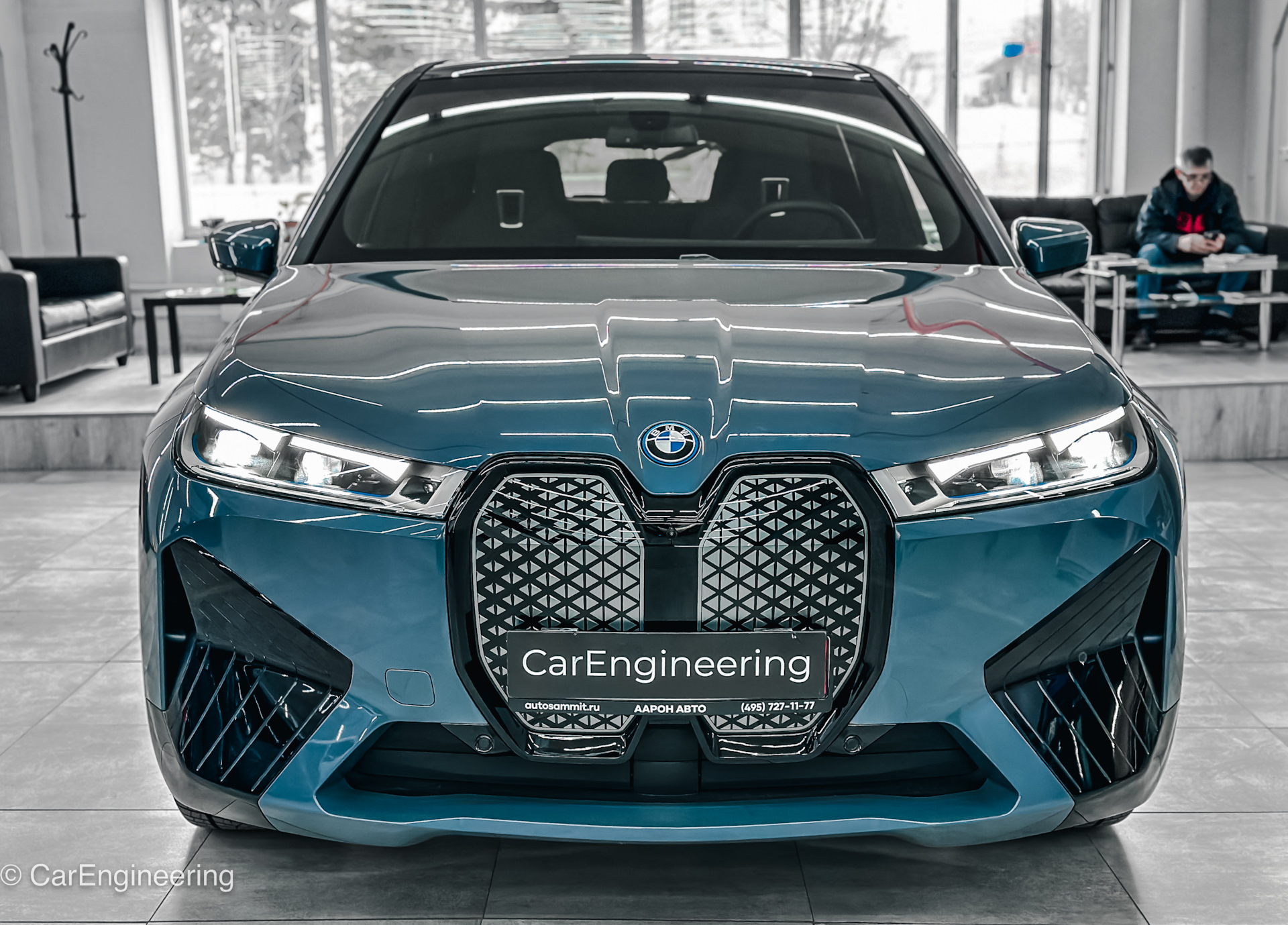 Доводчики для дверей BMW iX и шумоизоляция дверей БМВ Ай Икс ...