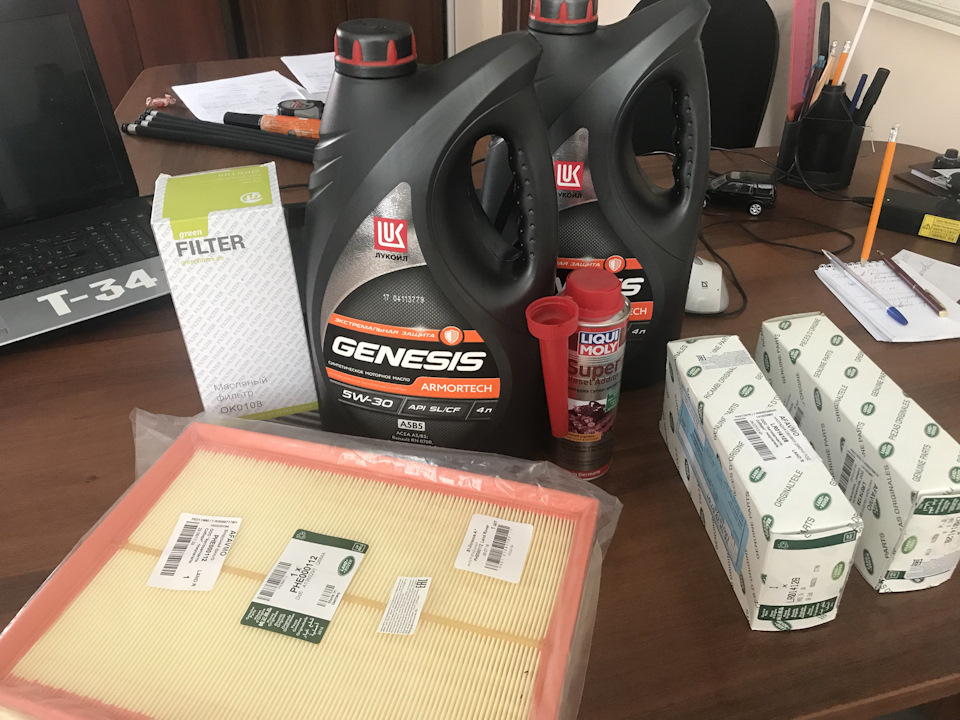 Очередное ТО, эксперимент — Land Rover Range Rover Sport (1G), 3,6 л ...