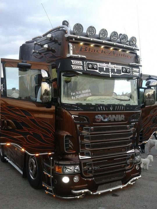 Scania r730 v8 Longline