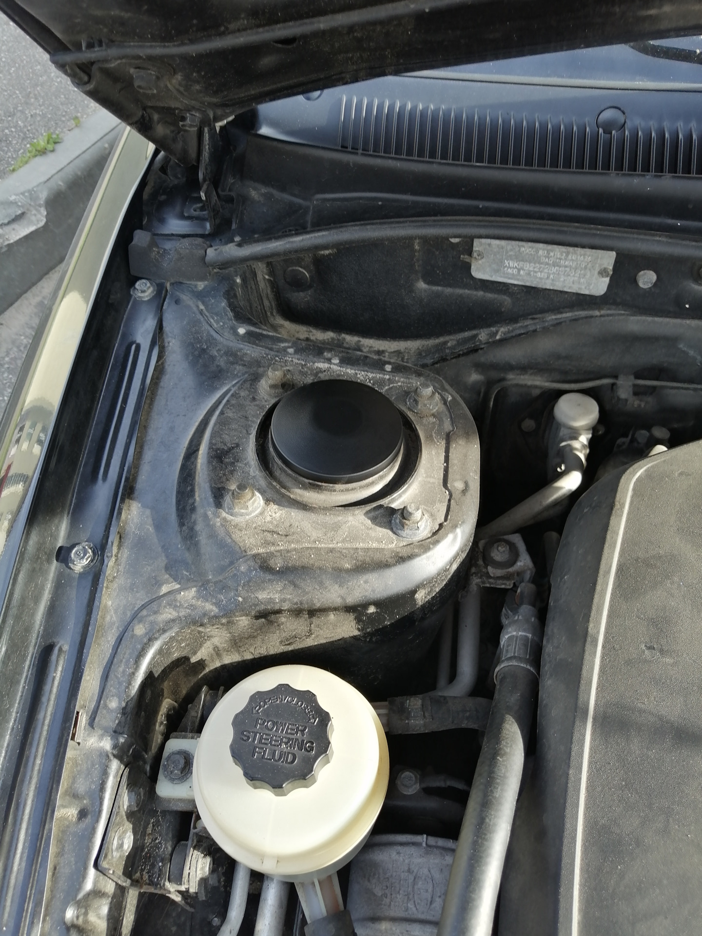 Доработка подкапотного пространства — KIA Spectra, 1,6 л, 2008 года ...