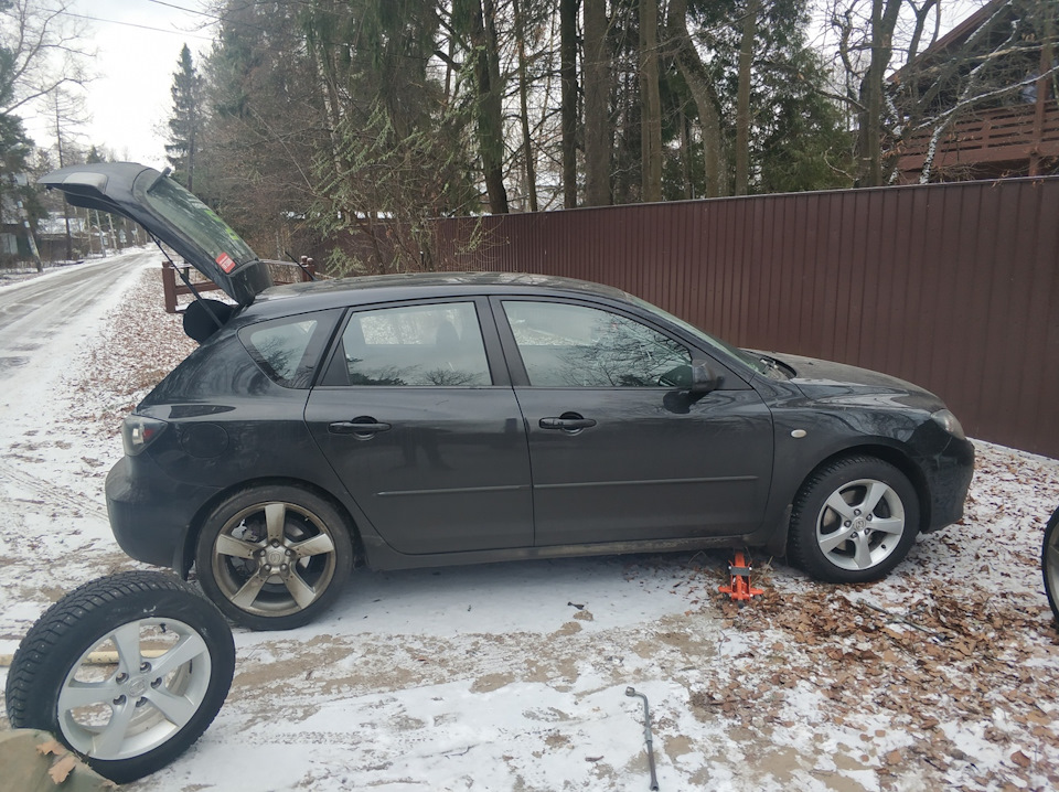 Рычаги, чистка ДЗ, Отзыв о Mazda-STO и зимняя резина — Mazda 3 (1G) BK ...
