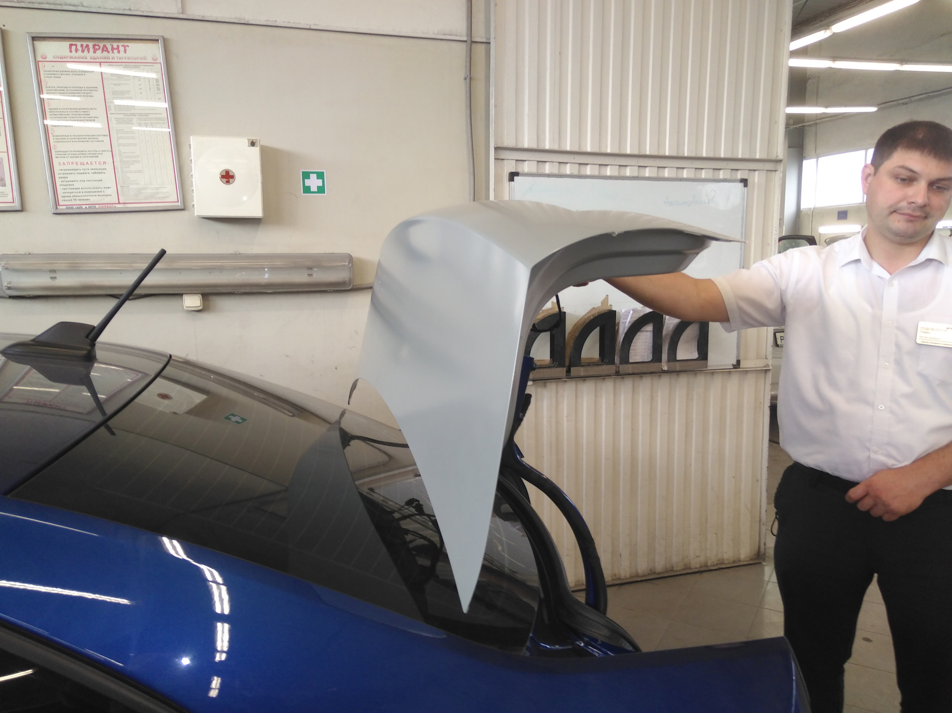 2310 — Ремонт — Volkswagen Polo Sedan, 1,4 л, 2018 года | кузовной ...