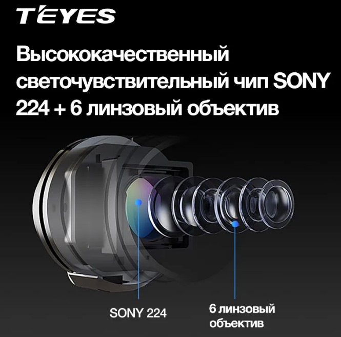 Камера заднего вида Teyes — Toyota Fortuner (2G), 2,7 л, 2022 года ...