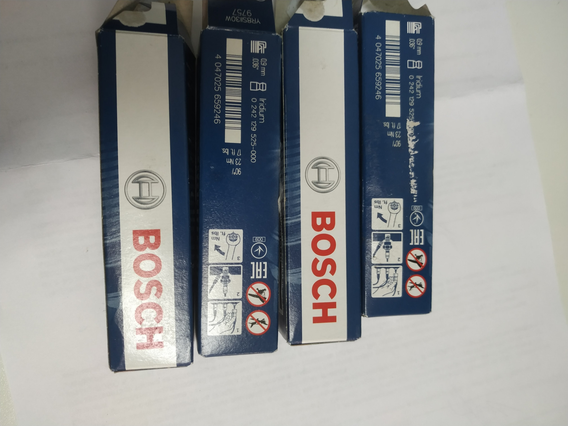 4 от 40000. Свечи зажигания Bosch 0242229785.