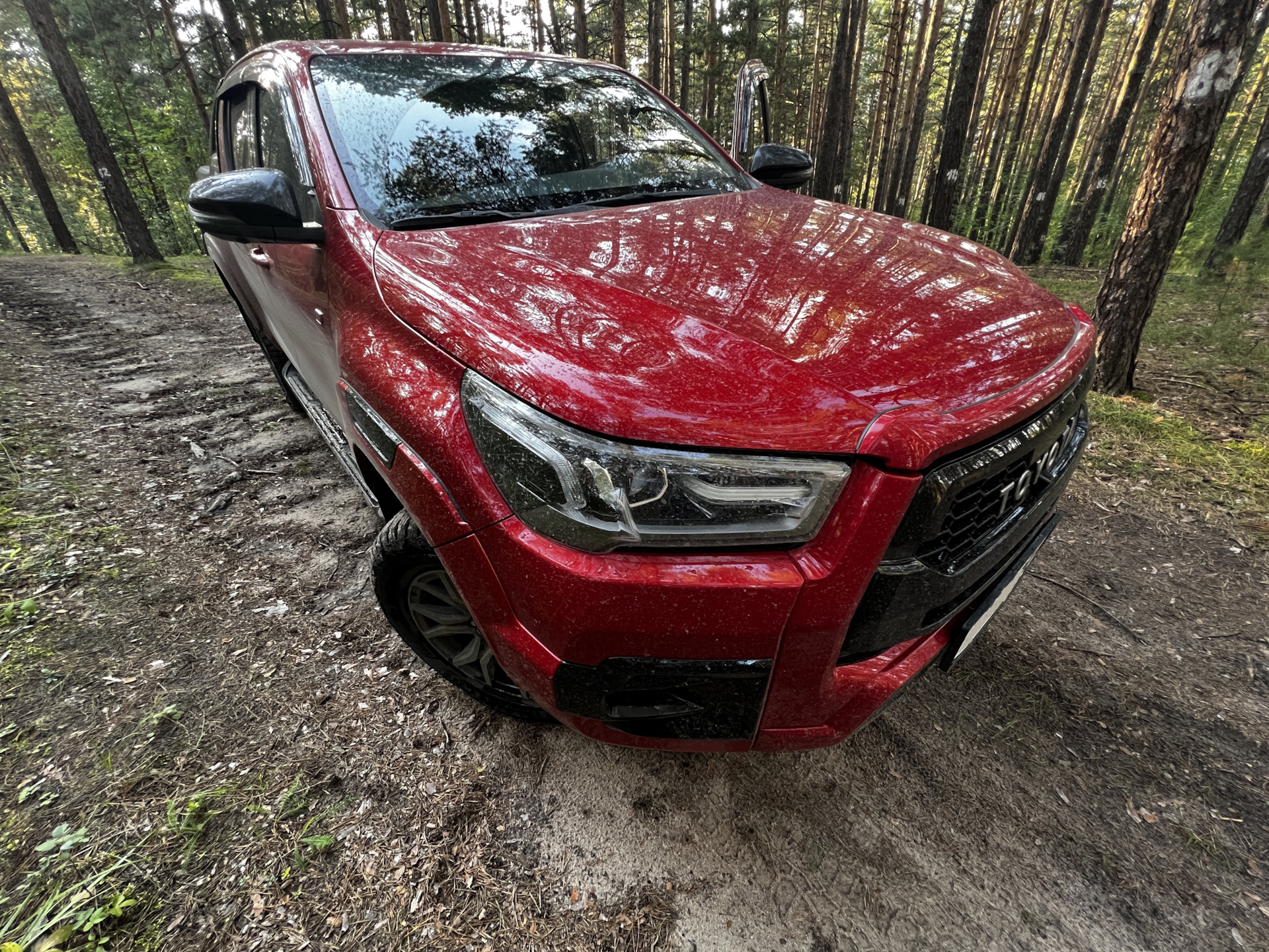 Японцы от нас отвернулись, а Мы от них нет! — Toyota Hilux (8G), 2,8 л,  2022 года | встреча | DRIVE2