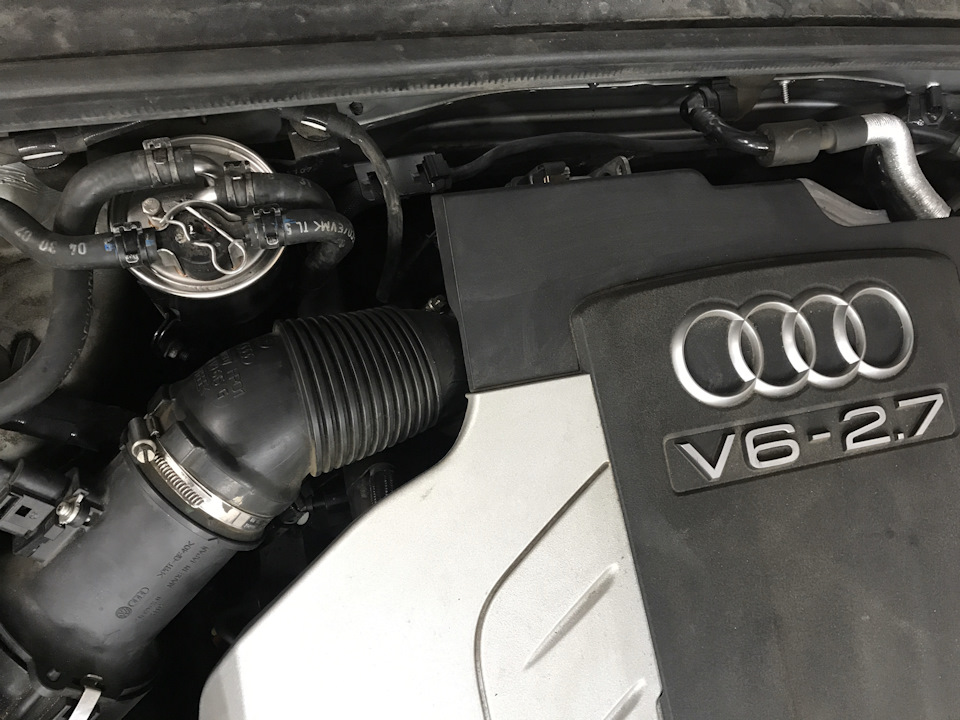 Замена топливного и всех остальных фильтров — Audi Allroad (C6), 2,7 л ...