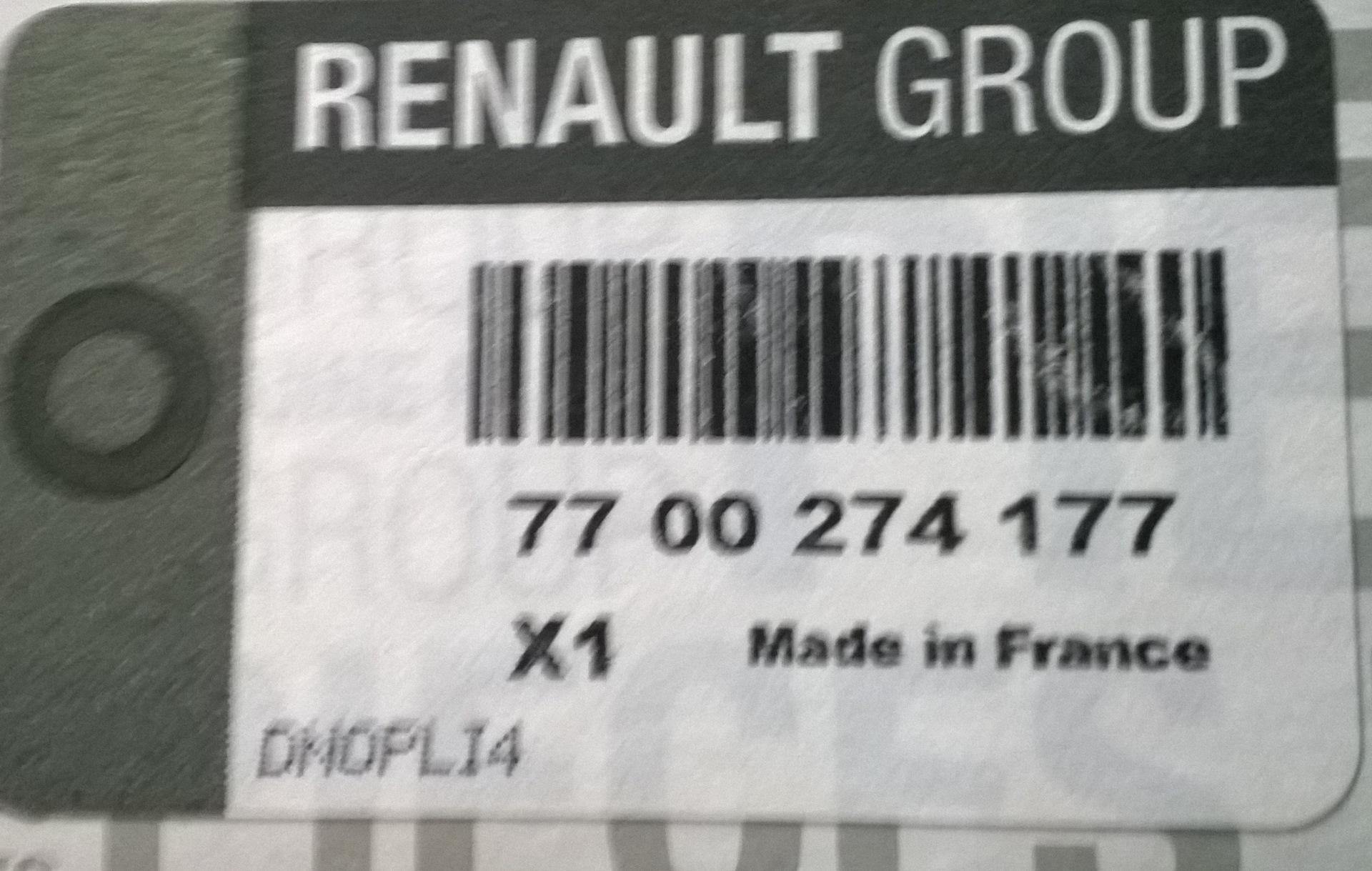 Коды запчастей с фото — Renault Sandero 1G, 1,6 л, 2011 года | своими ...