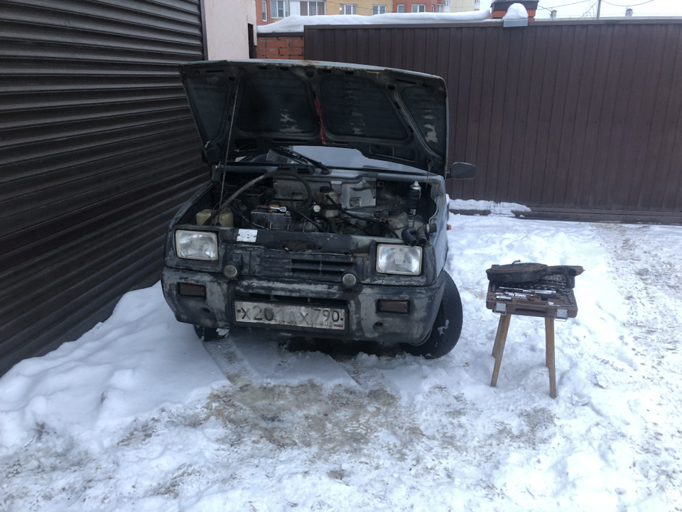 Замена патрубка от помпы к термостату — СеАЗ Ока 11113, 0,7 л, 2002 ...