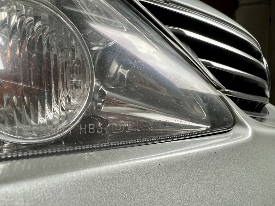 Фары DEPO — Toyota Camry (XV30), 2,4 л, 2005 года | аксессуары | DRIVE2