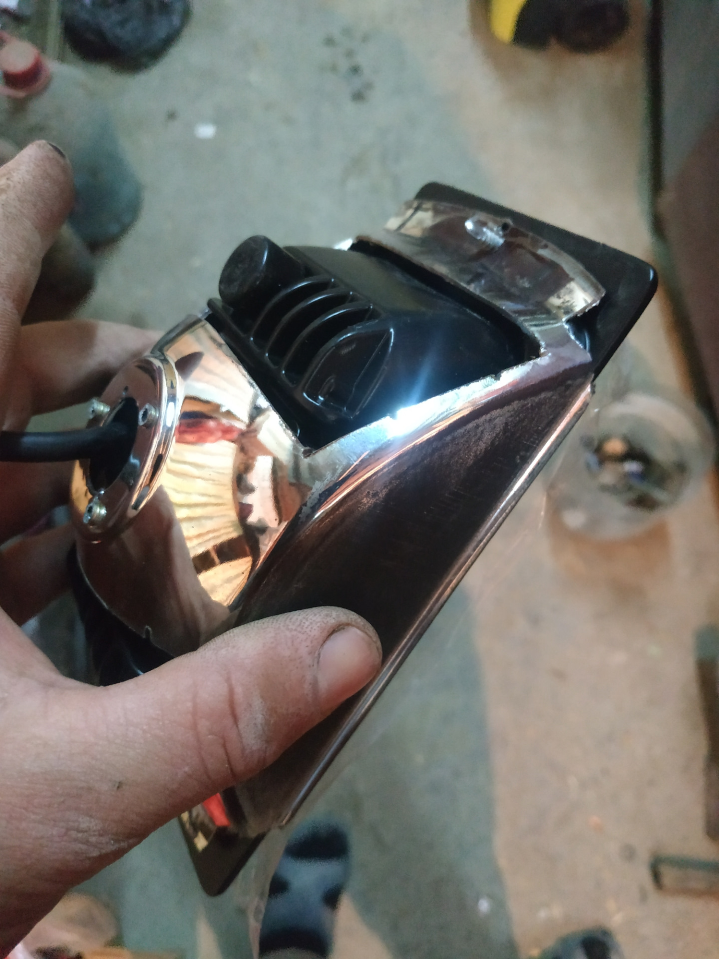 Птф на фару Киржач 2110 — Lada 21104, 1,6 л, 2006 года | своими руками ...