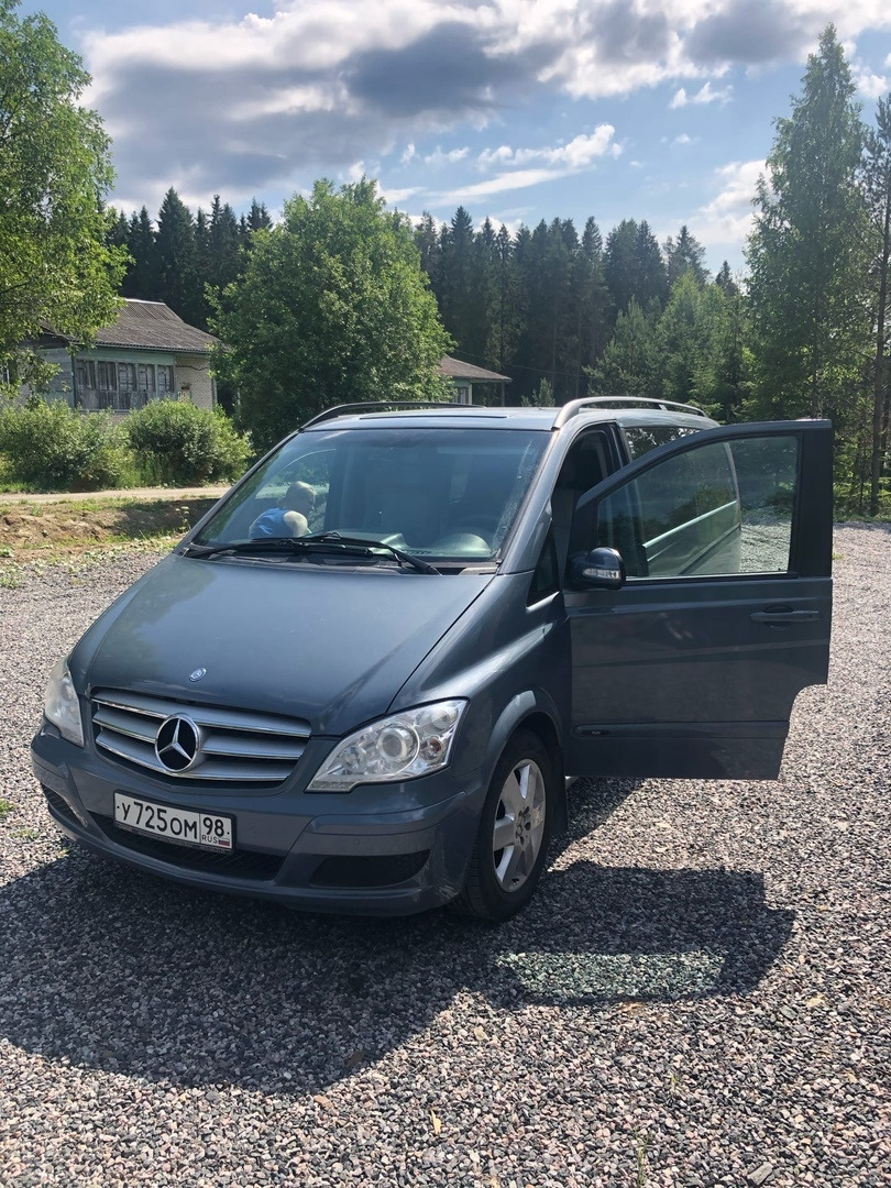 Не получился Мультиван! — Mercedes-Benz Viano (W639), 3,2 л, 2004 года |  покупка машины | DRIVE2