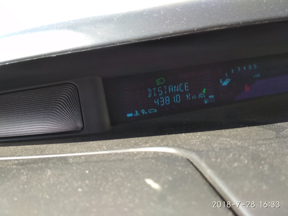 Пройдено километров. — Renault Espace (4G)