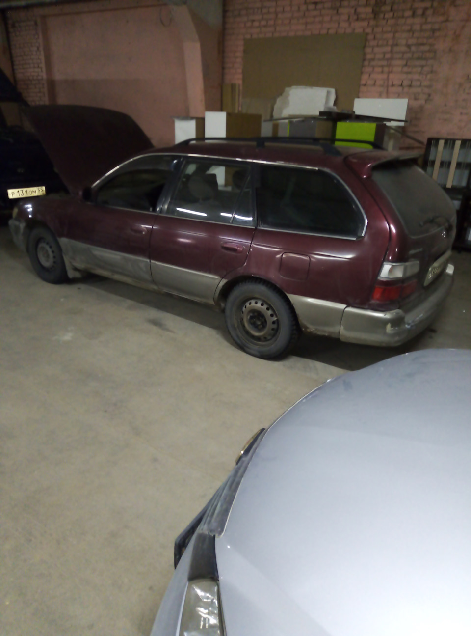 Пробить по вину. — Toyota Corolla wagon (7G), 1,5 л, 1997 года | своими ...