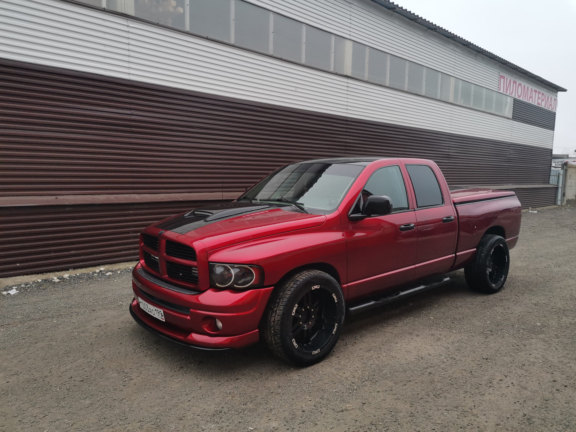 Покраска dodge Ram