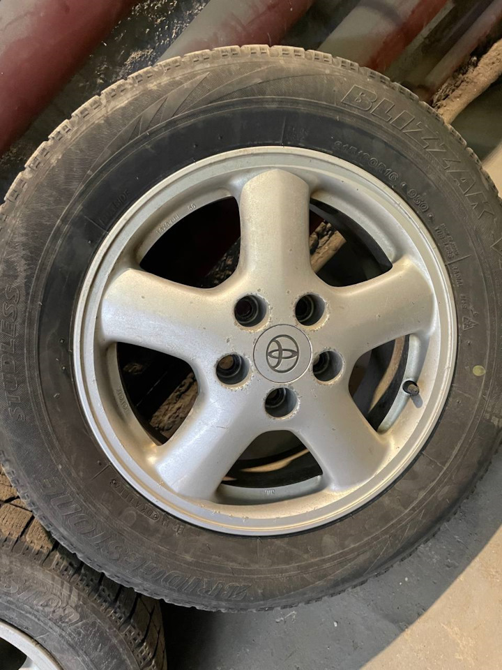 Литые диски Toyota 6,5Jx16 ET50 5x114,3 на Toyota Chaser (100), Toyota ...