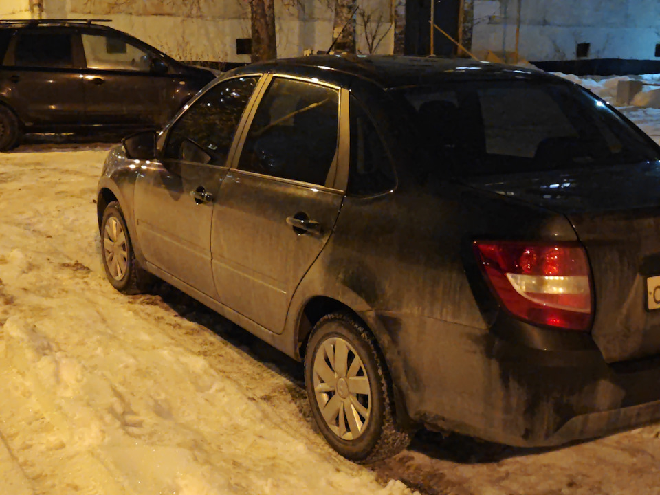 Тонировка — Lada Гранта (2G) FL, 1,6 л, 2023 года | просто так | DRIVE2
